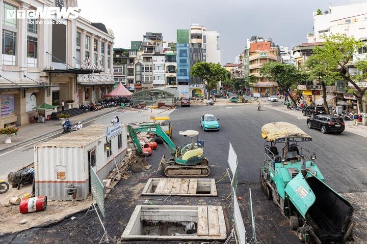 Hiện trạng loạt dự án chống ngập ở nội đô Hà Nội trước hạn về đích 30/5 - 7
