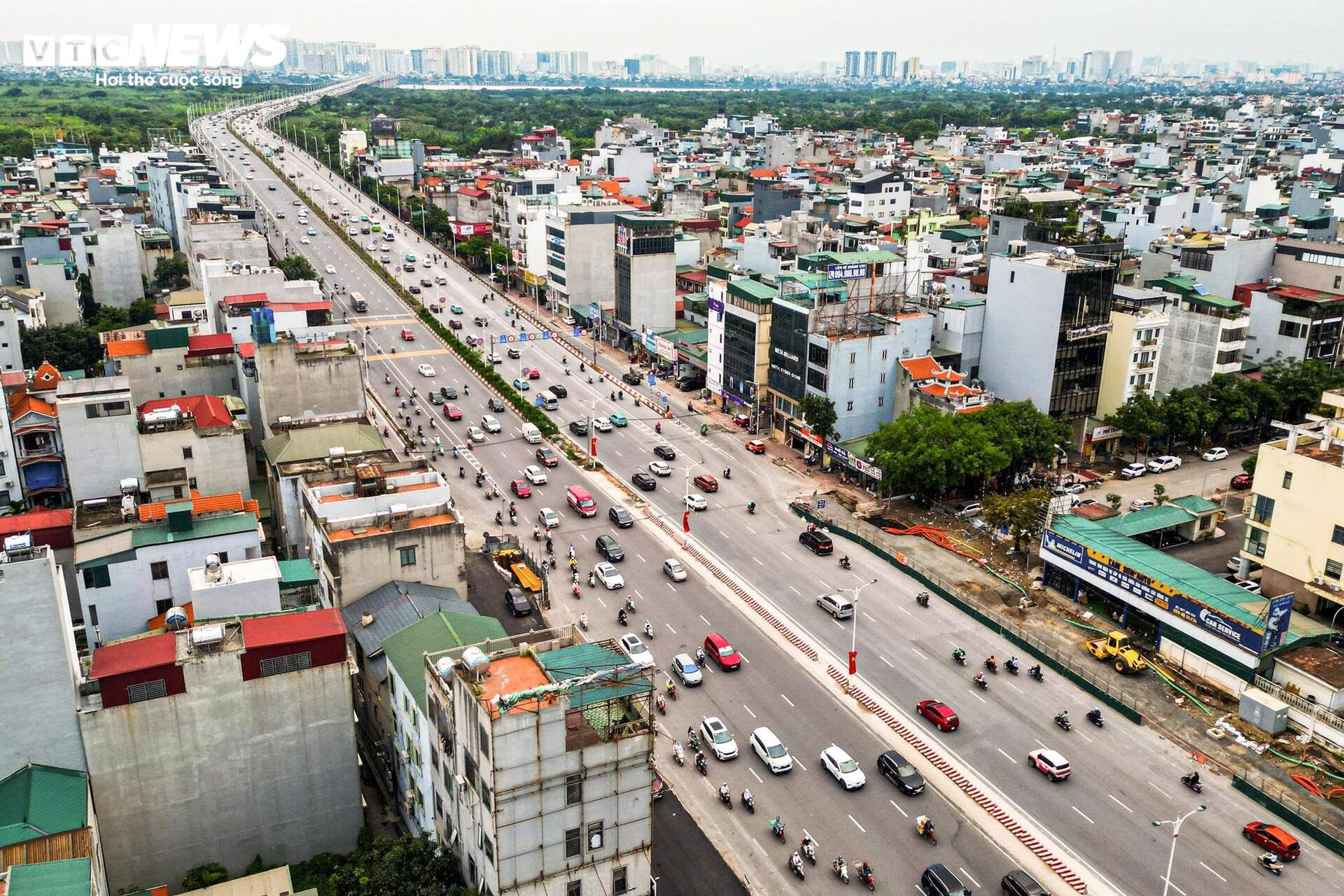 Công trường hầm chui gần 750 tỷ đồng dưới nút giao đông đúc phía Đông Hà Nội - 10
