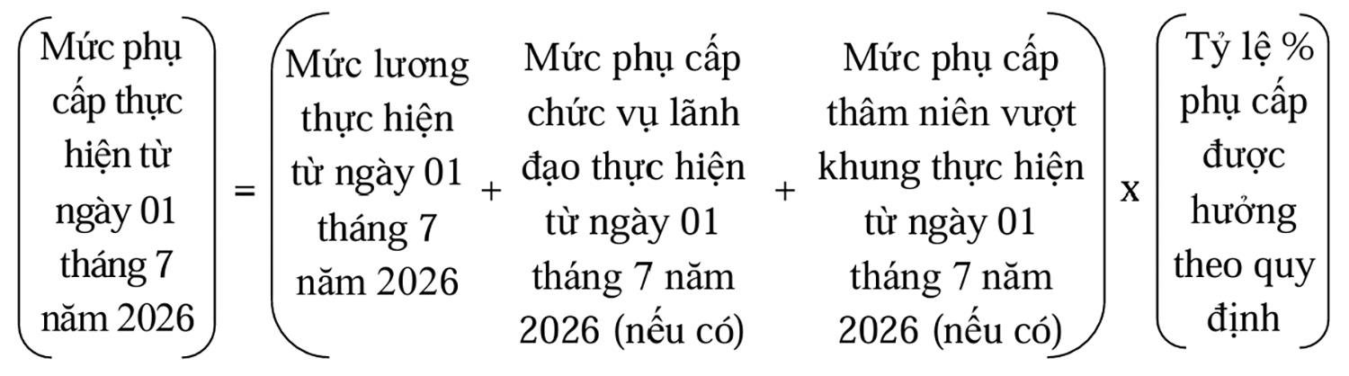 Bộ Nội vụ hướng dẫn công thức tính lương, phụ cấp mới từ 1/7 - 4