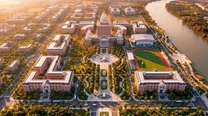 Vinhomes Sài Gòn Park quy tụ các trường đại học danh tiếng trong và ngoài nước trên quy mô 150ha.