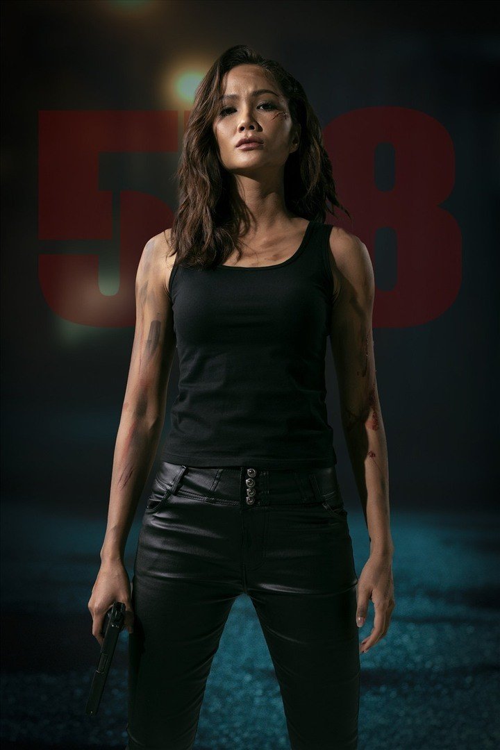 Tạo hình ấn tượng của H'Hen Niê trong 578 : Phát đạn của kẻ điên.