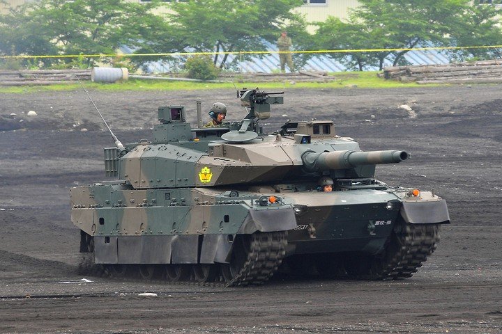 Xe tăng Type 10 của Nhật Bản. Ảnh Wikipedia