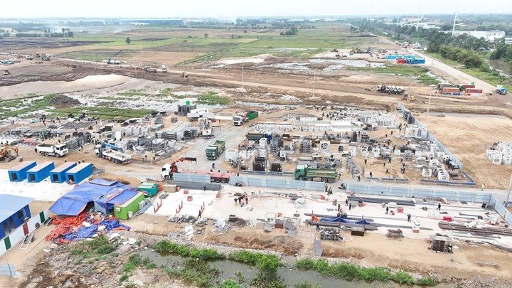 Nhiều dự án bất động sản đồng loạt triển khai trong thời gian qua. (Ảnh: Đại Việt)