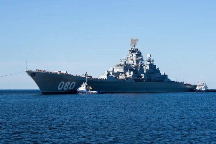 Chiến hạm Nakhimov của Nga. Ảnh Defense Express