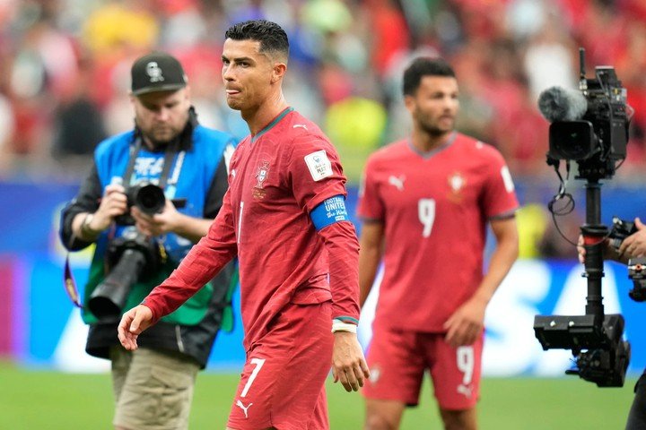 Ronaldo có màn trình diễn nhạt nhoà trong trận ra quân của Bồ Đào Nha tại Wolrd Cup 2026. (Ảnh: AP)