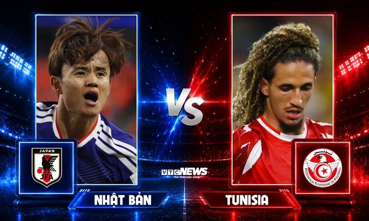 Tunisia đấu với Nhật Bản ở lượt trận thứ hai bảng F World Cup 2026.