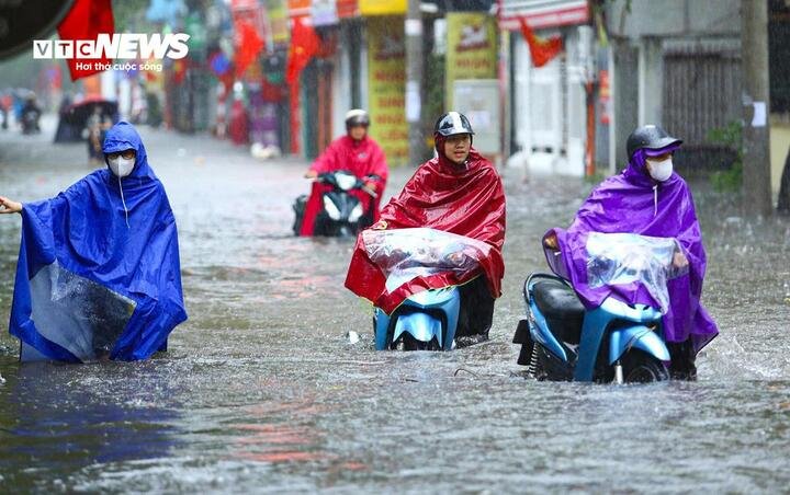 Từ đêm nay 3/7, ảnh hưởng của bão số 1, miền Bắc bước vào đợt mưa lớn. (Ảnh minh hoạ)