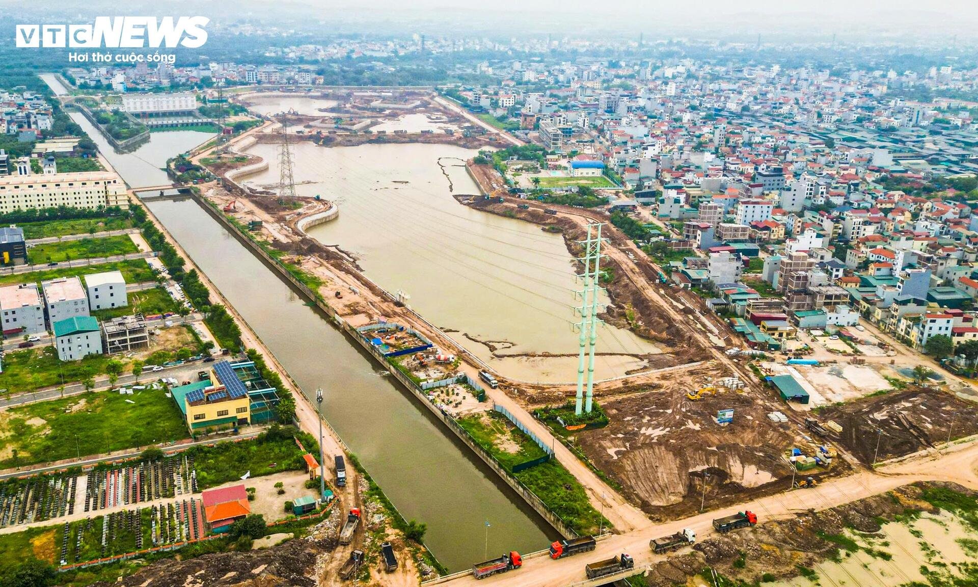 Hà Nội đưa vào vận hành nhiều công trình chống ngập trước mùa mưa - 12