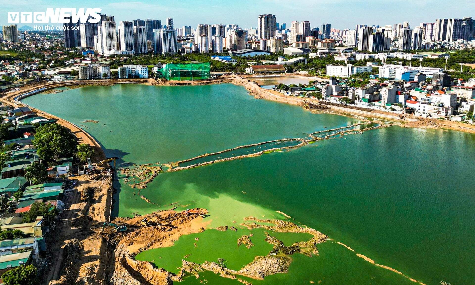 Hà Nội đưa vào vận hành nhiều công trình chống ngập trước mùa mưa - 16
