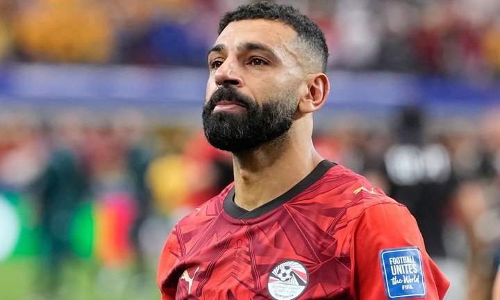 Salah và Ai Cập lần đầu tiên góp mặt ở vòng 1/8 World Cup. (Ảnh: AP)