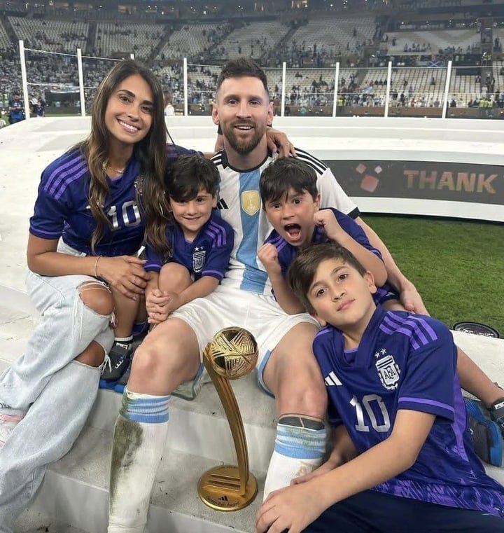 Tổ ấm viên mãn của Messi.