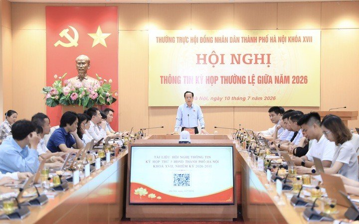 Quang cảnh kỳ họp.