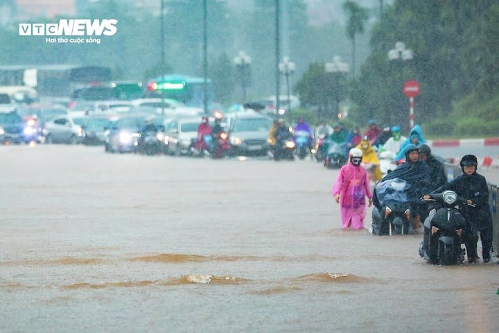 Miền Bắc khả năng sắp đón đợt mưa lớn diện rộng. (Ảnh minh hoạ)