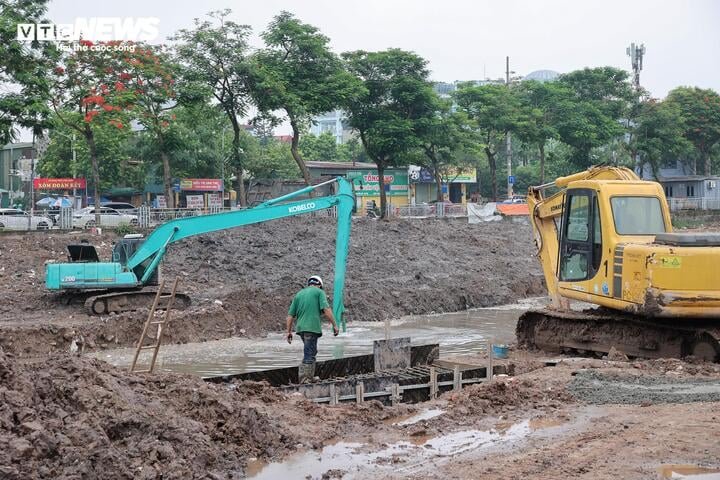 Toàn cảnh dự án cải tạo sông Kim Ngưu chống ngập cho Hà Nội sau 6 tháng thi công - 10
