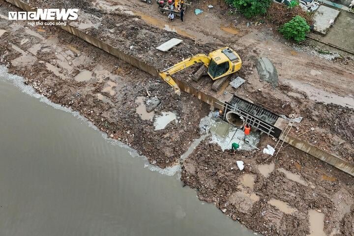 Toàn cảnh dự án cải tạo sông Kim Ngưu chống ngập cho Hà Nội sau 6 tháng thi công - 11