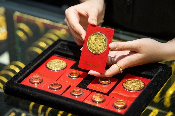 Giá vàng hồi phục nhẹ. (Ảnh: Minh Đức).