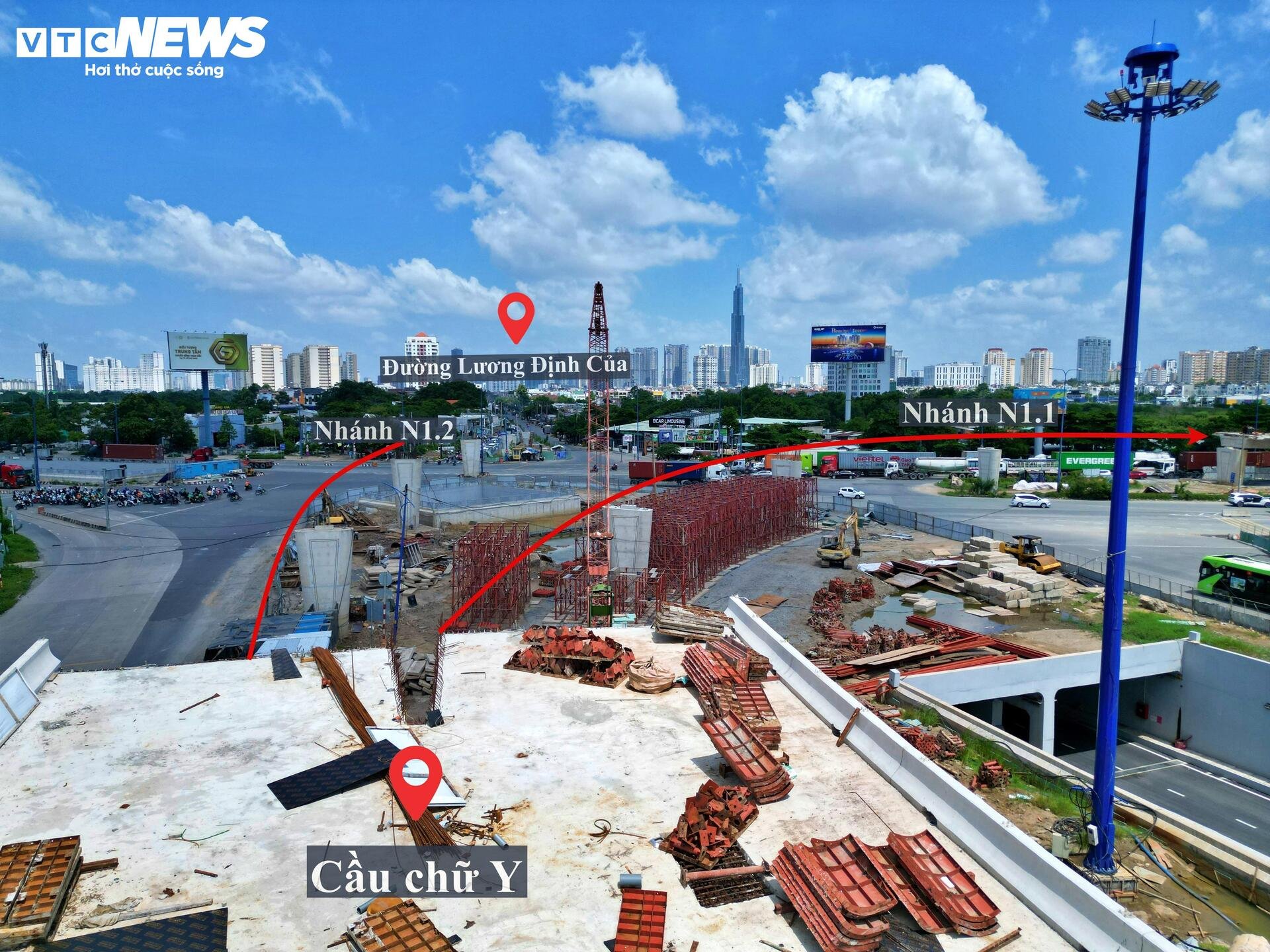 Cận cảnh dự án nút giao hiện đại nhất TP.HCM tiếp tục trễ hẹn - 4