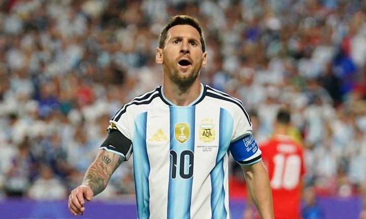 Messi đứng đầu về số bàn thắng và số kiến tạo trong lịch sử World Cup. (Ảnh: Reuters)