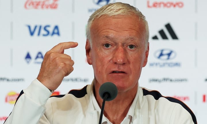 Huấn luyện viên Didier Deschamps. (Ảnh: Reuters)