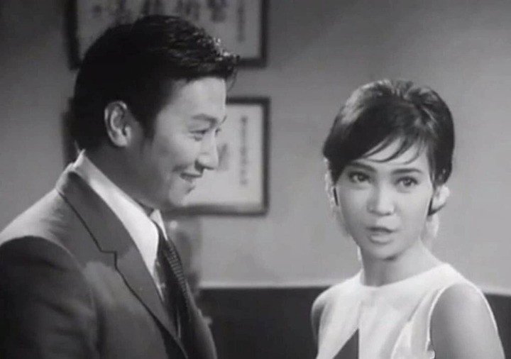Tạ Hiền và minh tinh Tiêu Phương Phương.