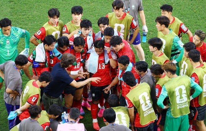 Đội tuyển Hàn Quốc gây thất vọng lớn khi bị loại từ vòng bảng World Cup 2026 - Ảnh: Reuters