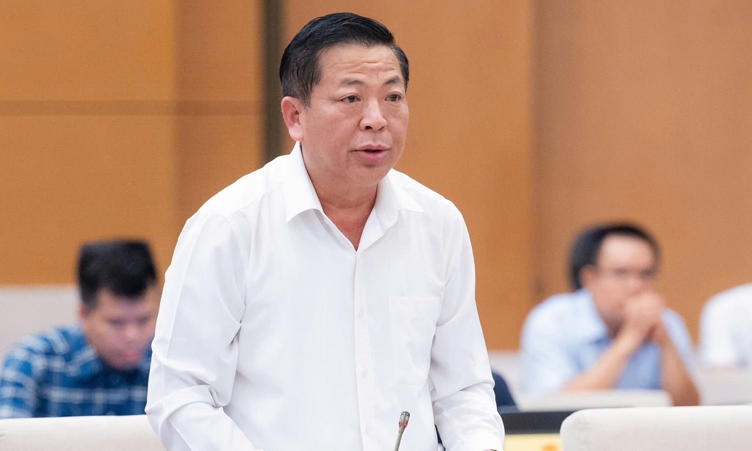 Bộ trưởng Bộ Xây dựng Trần Hồng Minh.
