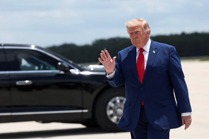Tổng thống Mỹ Donald Trump. (Ảnh: Reuters)