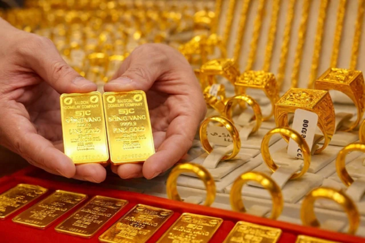 Giá vàng thế giới tăng, trong nước duy trì ổn định. (Ảnh minh họa).
