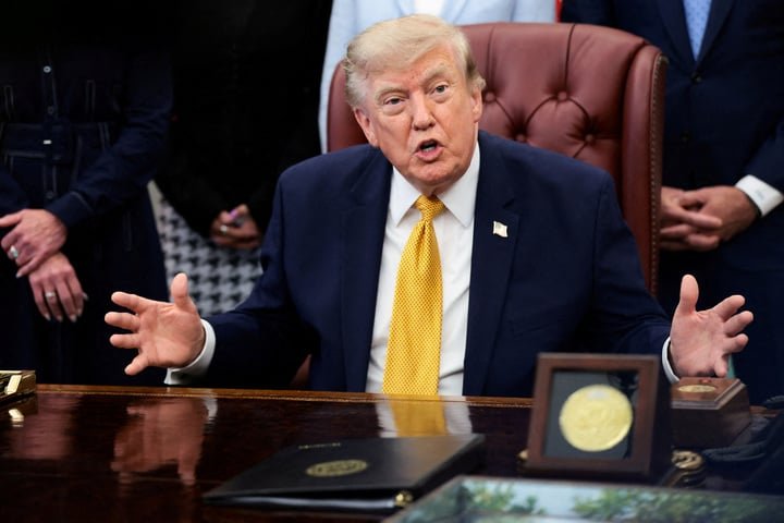 Tổng thống Mỹ Donald Trump. (Ảnh: Reuters)
