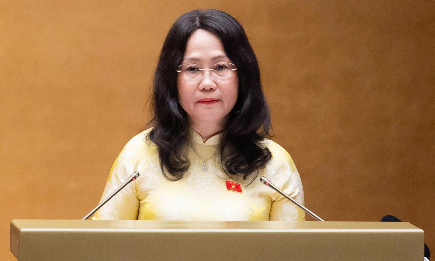Bộ trưởng Văn hóa, Thể thao và Du lịch Lâm Thị Phương Thanh.