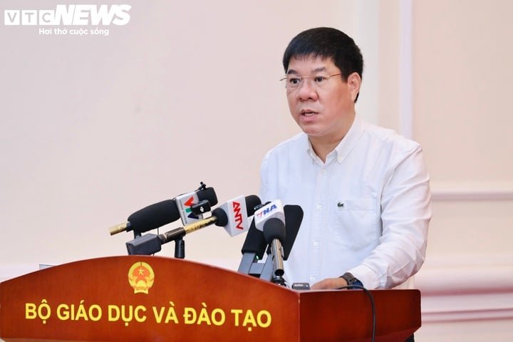 Ông Huỳnh Văn Chương, Cục trưởng Cục Quản lý Chất lượng (Bộ GD&ĐT).