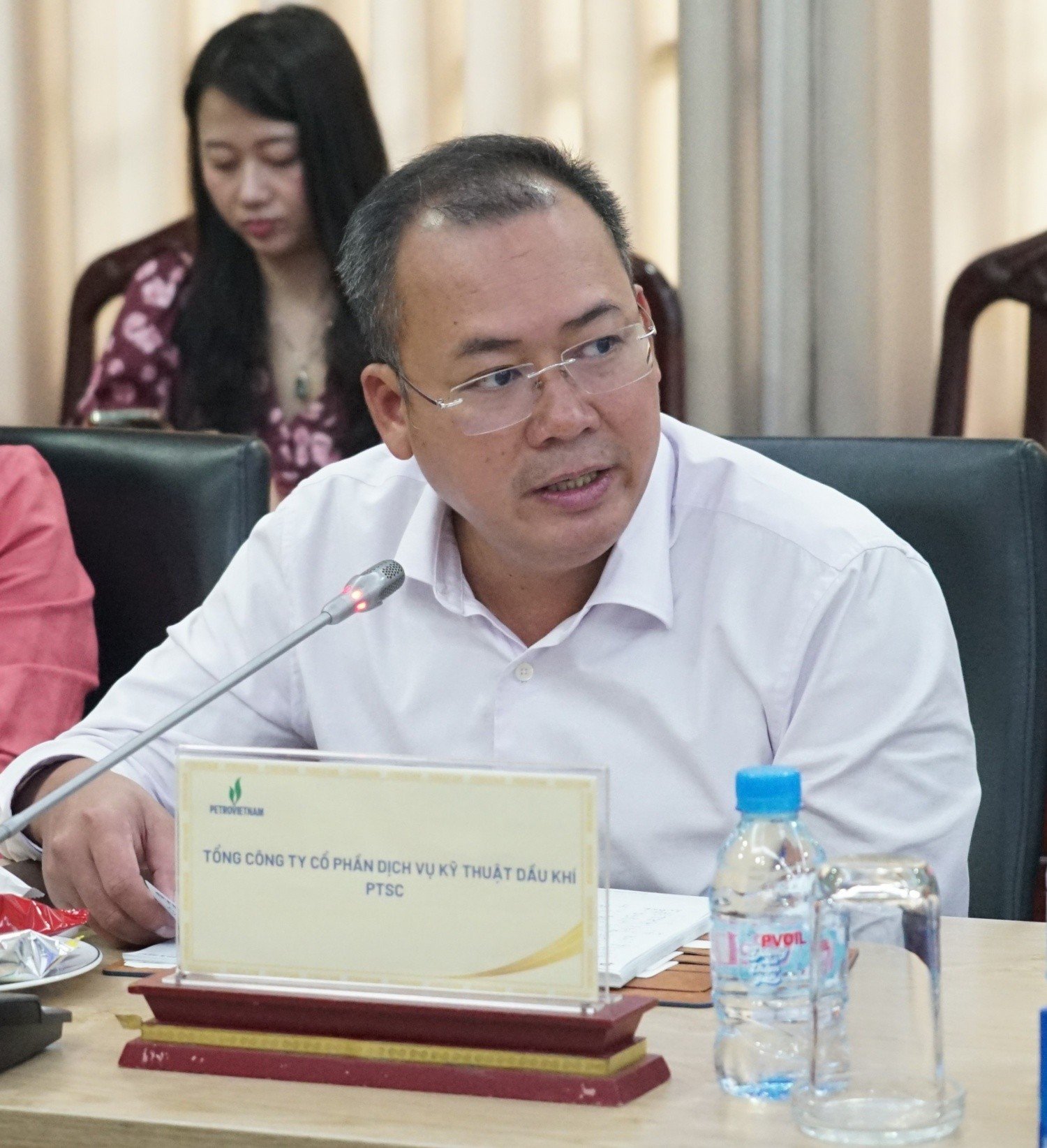 Ông Trần Hoài Nam, Phó Tổng Giám đốc Tổng công ty Cổ phần Dịch vụ Kỹ thuật Dầu khí Việt Nam