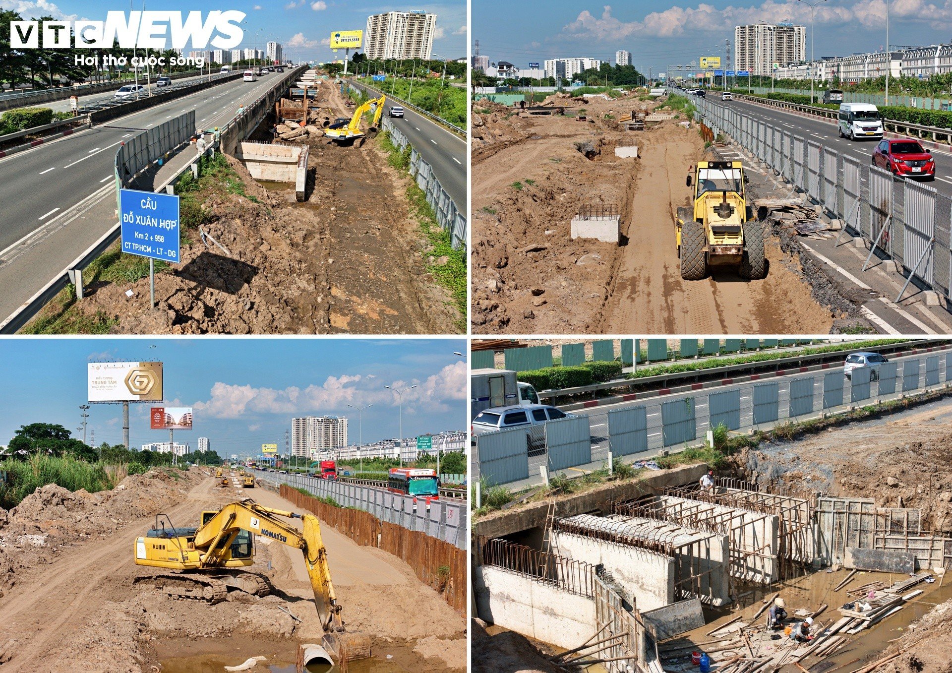 Diện mạo đường nối cao tốc TP.HCM - Long Thành sau gần 8 tháng thi công - 4