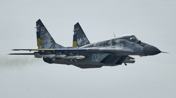 Máy bay chiến đấu MiG-29 của Không quân Ukraine. Ảnh Miltary Watch
