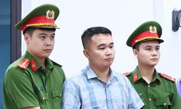 Nguyễn Hà Duy tại cơ quan công an. (Ảnh: Công an tỉnh Tuyên Quang)