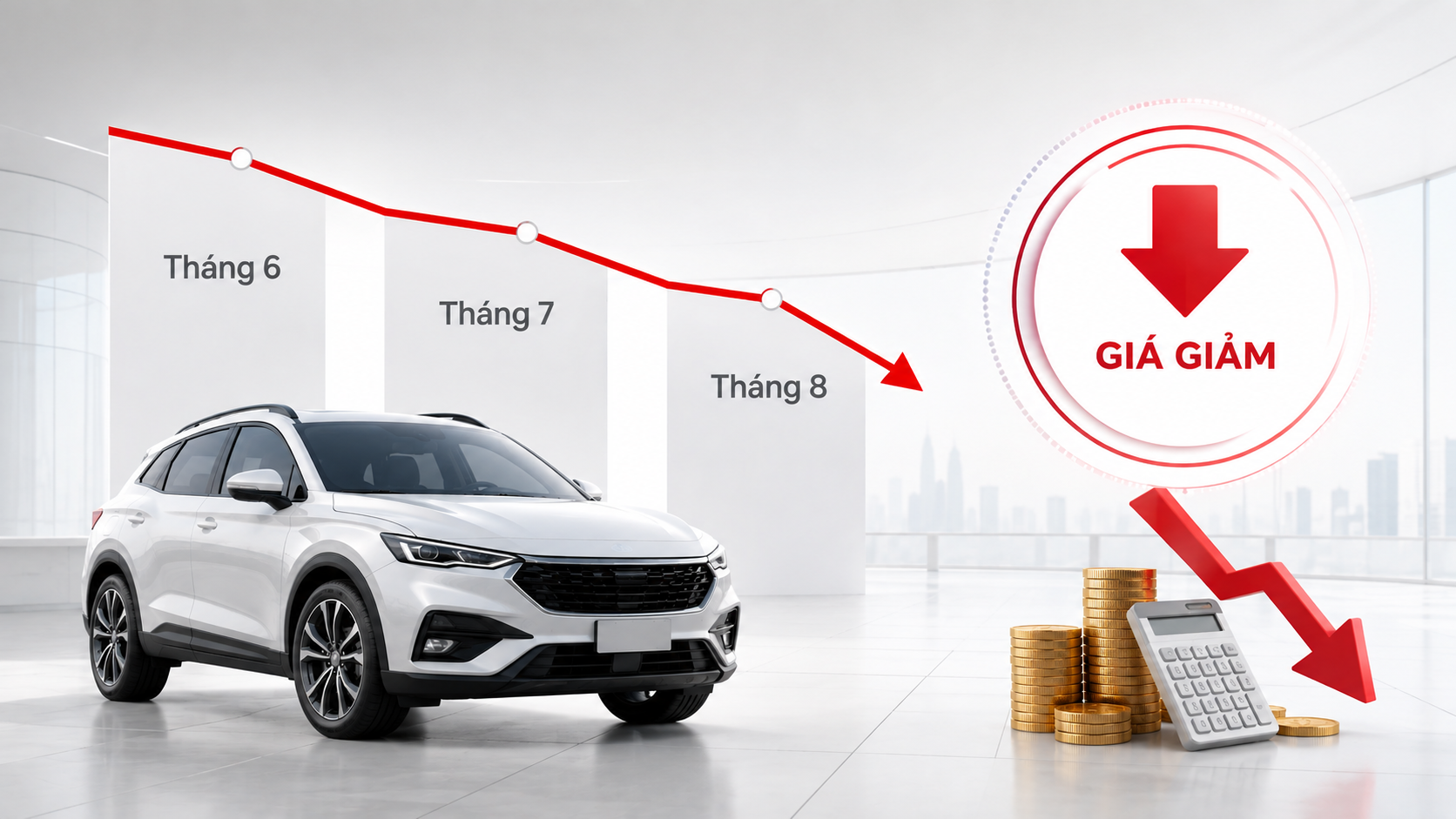 Giá ô tô tháng sau rẻ hơn tháng trước: Đua giảm giá chưa dừng, đáy giá vẫn còn bỏ ngỏ - Ảnh 1.