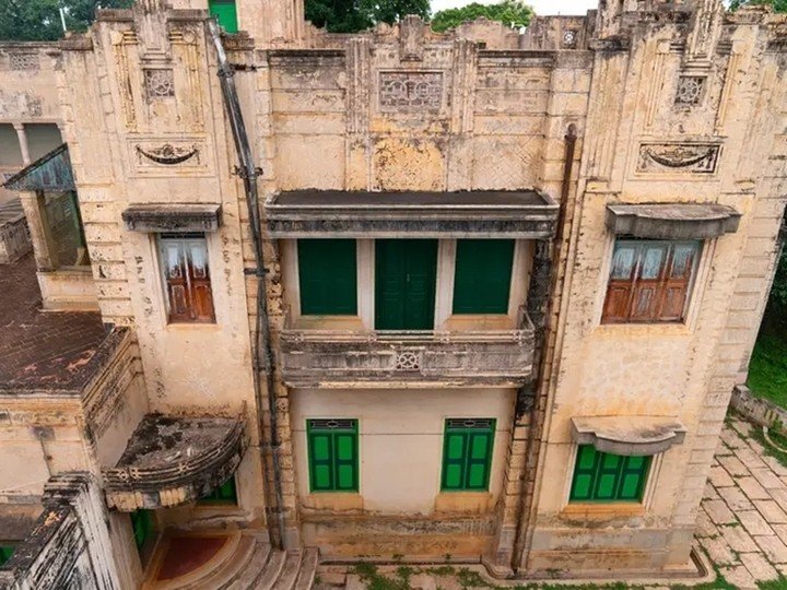 Một dinh thự theo phong cách Art Deco ở Chettinad vào năm 2022. (Ảnh: Getty Images)