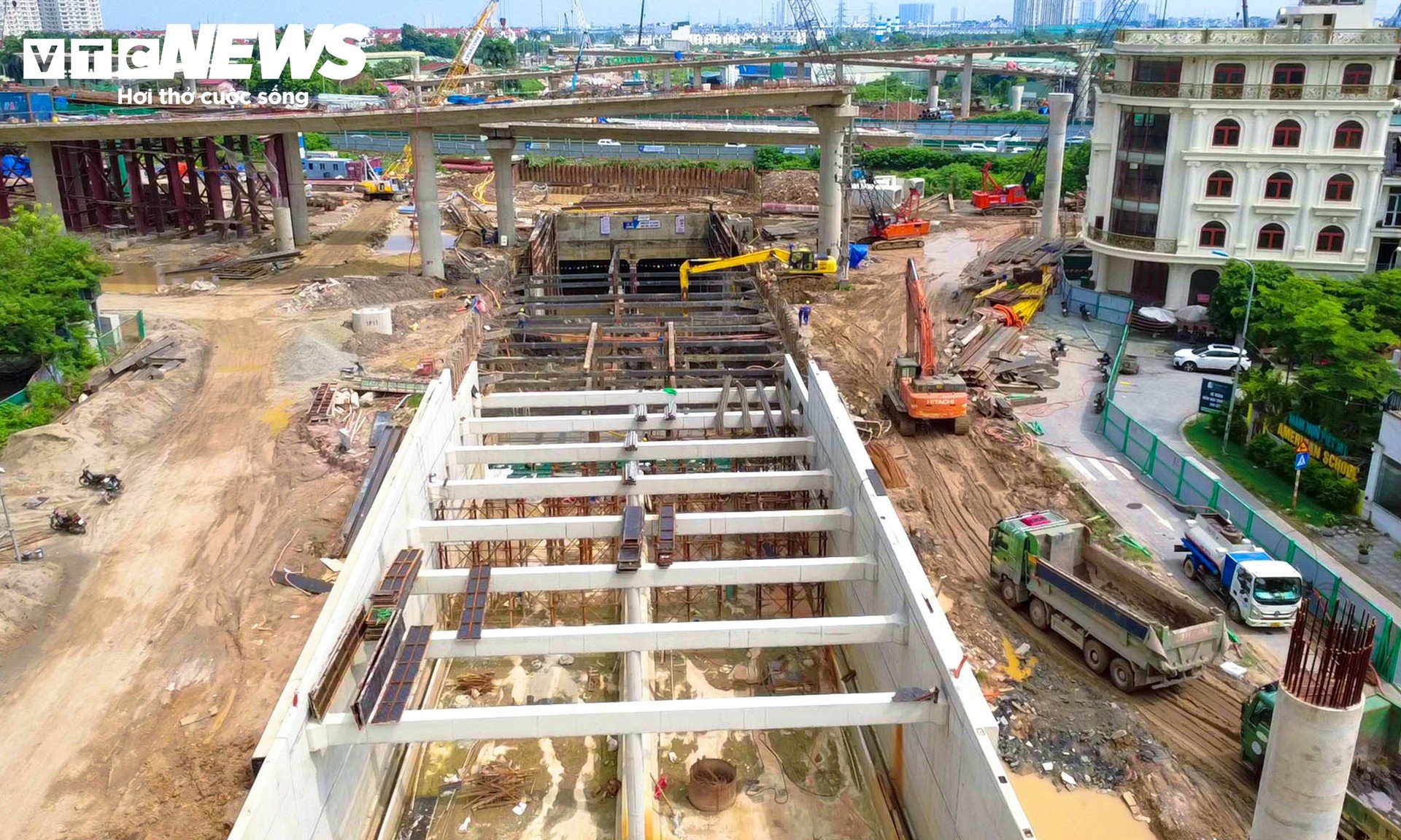Nút giao gần 2.400 tỷ đồng với hầm chui gần 1km ở phía Tây Hà Nội - 5