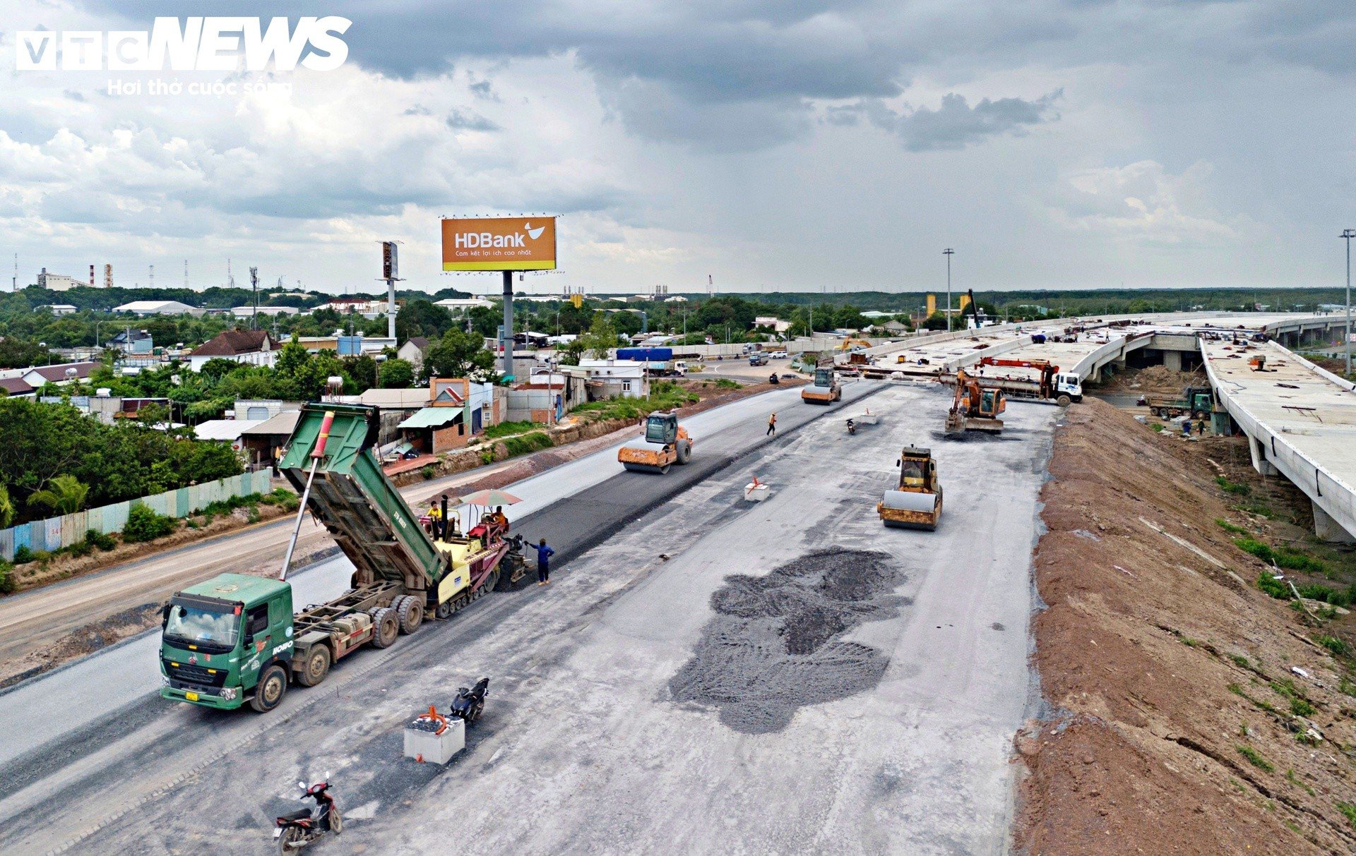 Tăng tốc thi công siêu nút giao 2 cao tốc kết nối với sân bay Long Thành - 7