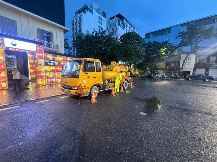Nhiều “điểm nghẽn” úng ngập đã được kiểm soát.