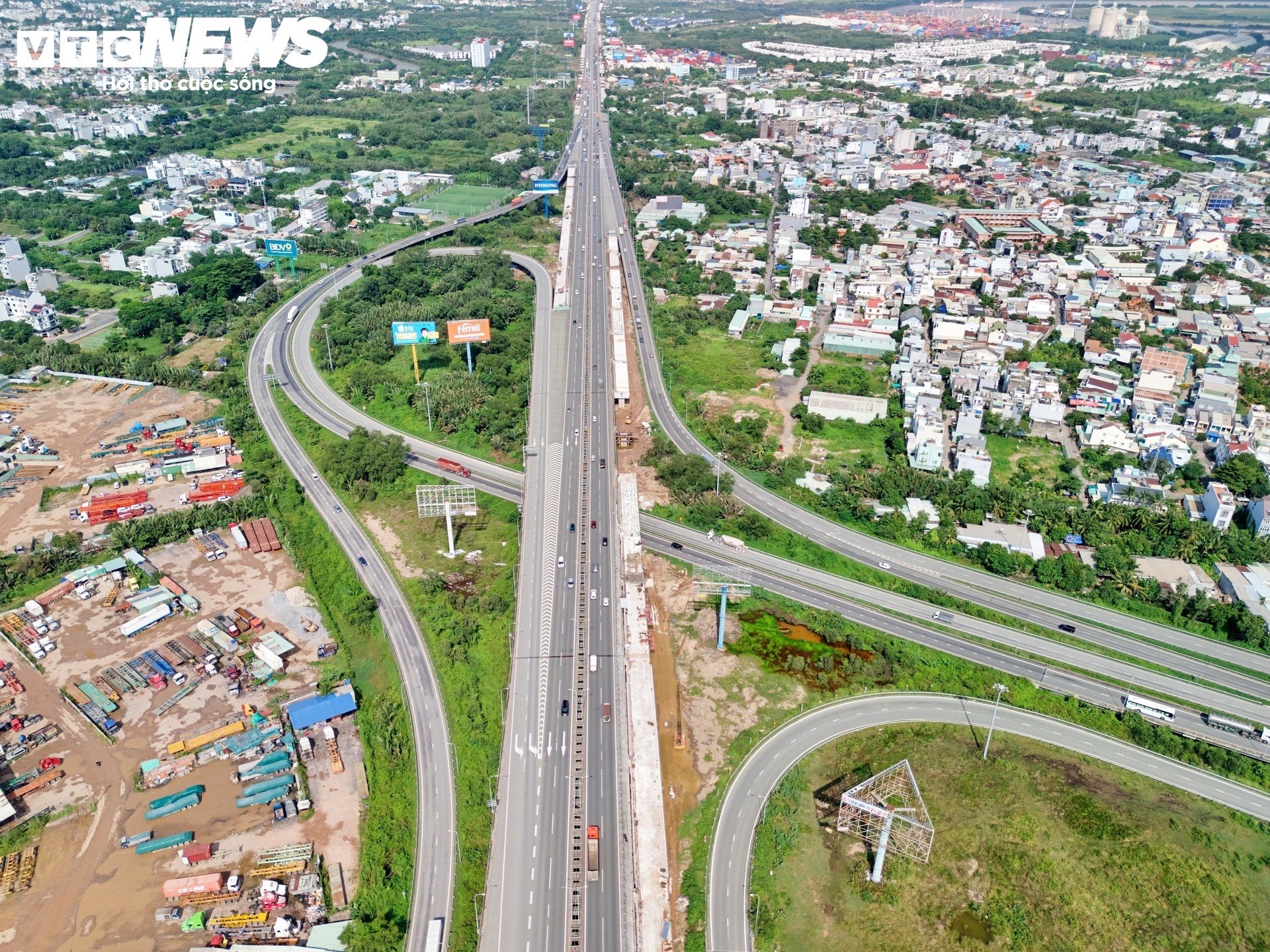 Cận cảnh hướng tuyến đường sắt Thủ Thiêm - Long Thành - 1