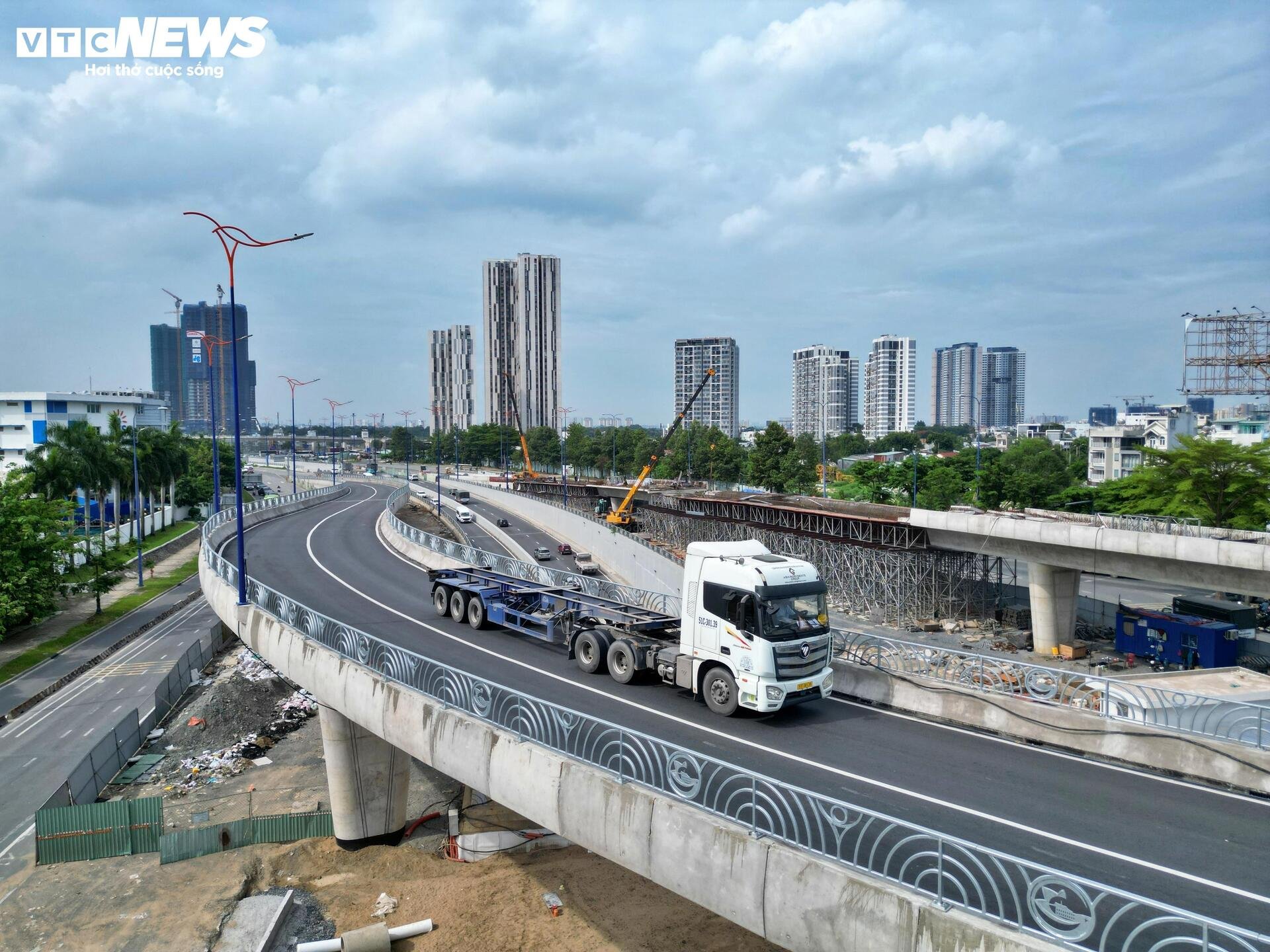Cận cảnh hướng tuyến đường sắt Thủ Thiêm - Long Thành - 2