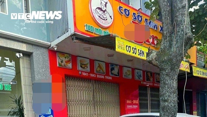 Tiệm bánh mì B.B, nơi nghi bán bánh mì khiến 150 người bị ngộ độc.