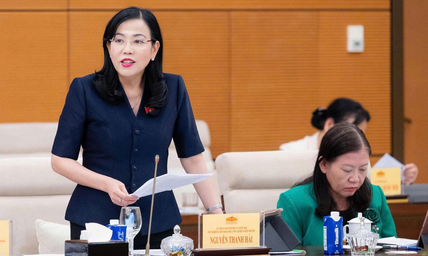 Chủ nhiệm Ủy ban Khoa học, Công nghệ và Môi trường Nguyễn Thanh Hải.