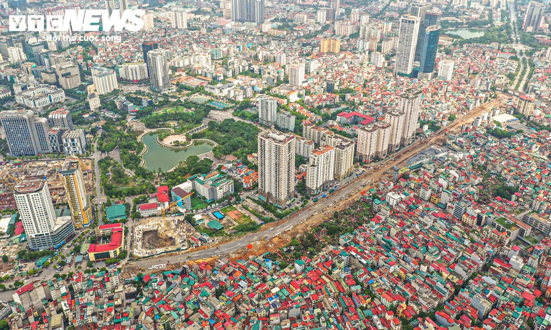 Hơn 1km Vành đai 2,5 qua Cầu Giấy lộ diện, hướng đến thông xe dịp 10/10 - 1