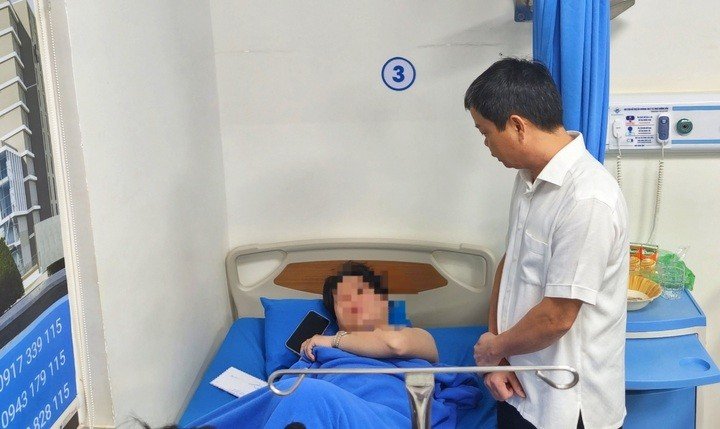 Các bệnh nhân đang điều trị tại Bệnh viện Hùng Vương Gia Lai.