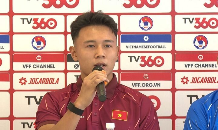 Đội trưởng U20 Việt Nam Nguyễn Quốc Khánh khẳng định toàn đội sẽ chiến đấu đến cùng, bất chấp cơ hội đi tiếp hiện chưa chắc chắn. (Ảnh: VFF)