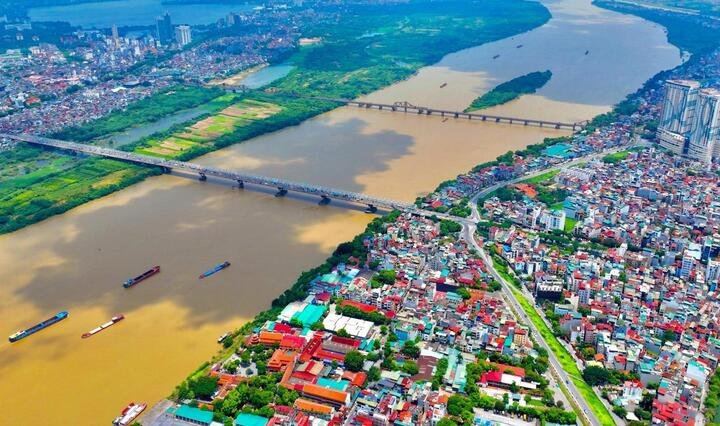 Trục đại lộ cảnh quan sông Hồng đi qua 16 xã, phường Hà Nội