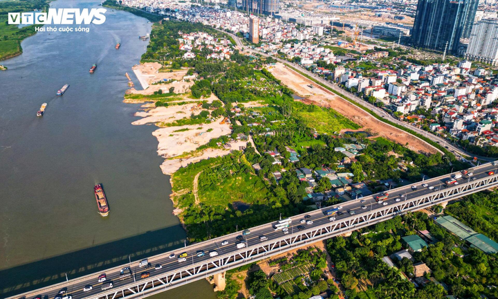 Hà Nội bồi thường về đất gấp đôi quy định khi thực hiện dự án Trục đại lộ cảnh quan sông Hồng.