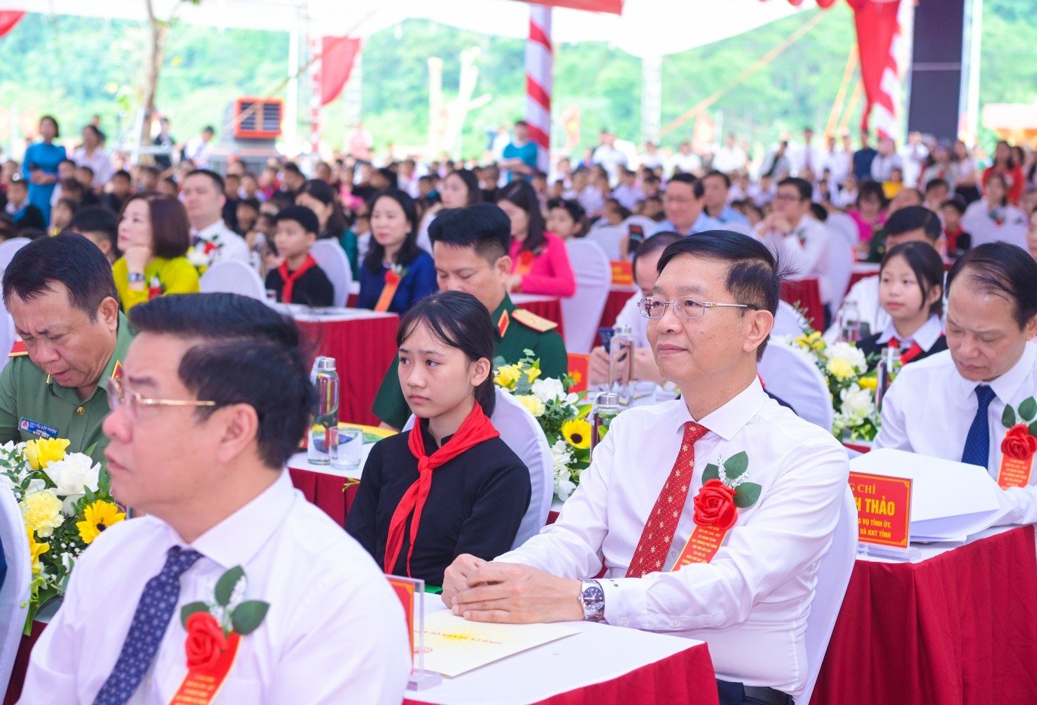 Cùng dự buổi lễ có đồng chí Trần Quang Dũng, Phó Bí thư thường trực Đảng ủy PETROVIETNAM